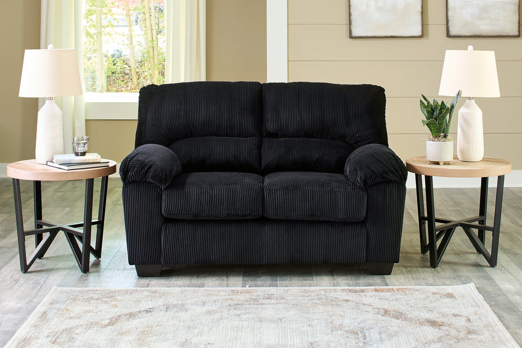 SimpleJoy Loveseat - World Furniture Gallery (Newark, CA)