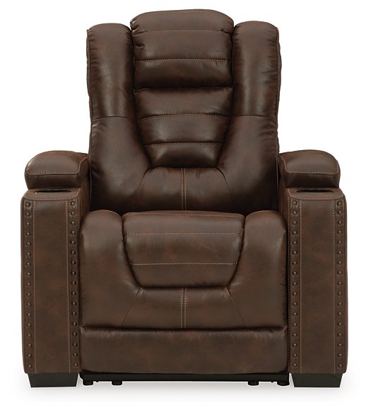 Owner's Box Power Recliner - World Furniture Gallery (Newark, CA)