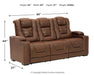 Owner's Box Power Reclining Sofa - World Furniture Gallery (Newark, CA)