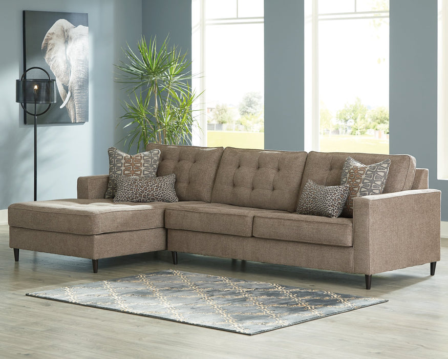 Flintshire 2-Piece Sectional with Chaise - World Furniture Gallery (Newark, CA)