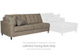 Flintshire 2-Piece Sectional with Chaise - World Furniture Gallery (Newark, CA)