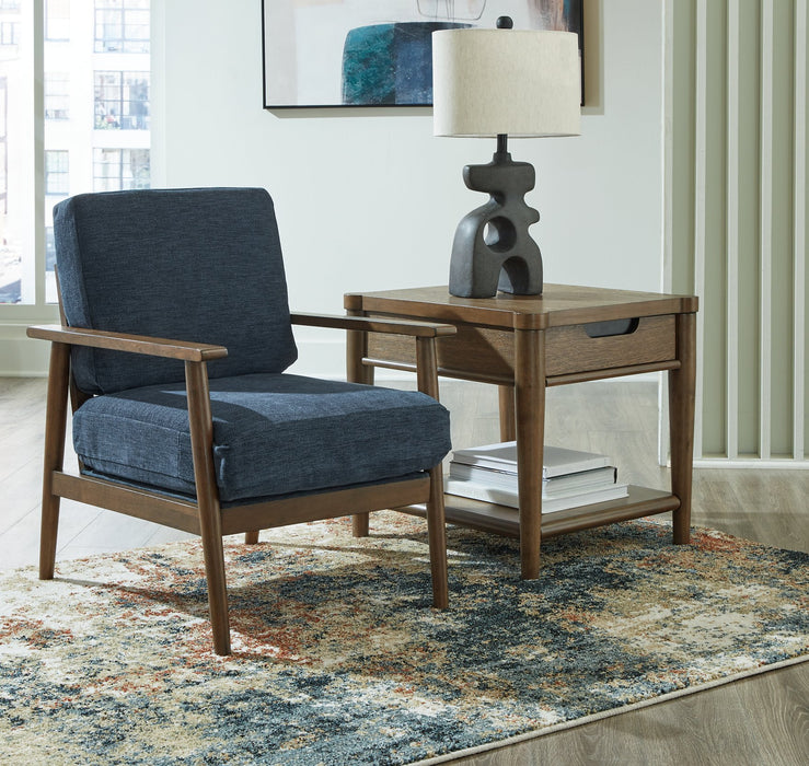 Bixler Accent Chair - World Furniture Gallery (Newark, CA)