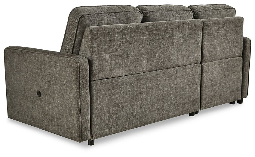 Kerle 2-Piece Sectional with Pop Up Bed - World Furniture Gallery (Newark, CA)