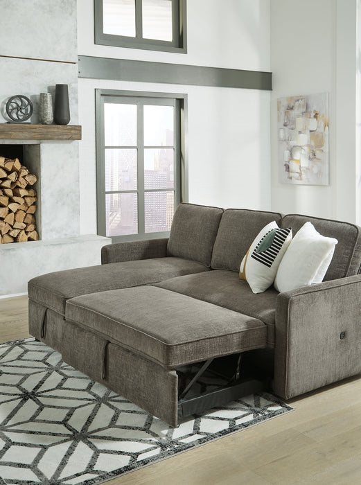 Kerle 2-Piece Sectional with Pop Up Bed - World Furniture Gallery (Newark, CA)