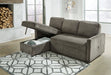 Kerle 2-Piece Sectional with Pop Up Bed - World Furniture Gallery (Newark, CA)