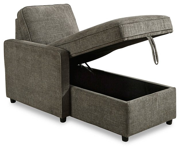 Kerle 2-Piece Sectional with Pop Up Bed - World Furniture Gallery (Newark, CA)