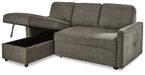 Kerle 2-Piece Sectional with Pop Up Bed - World Furniture Gallery (Newark, CA)