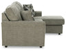 Cascilla Sofa Chaise - World Furniture Gallery (Newark, CA)