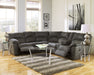 Tambo 2-Piece Reclining Sectional - World Furniture Gallery (Newark, CA)