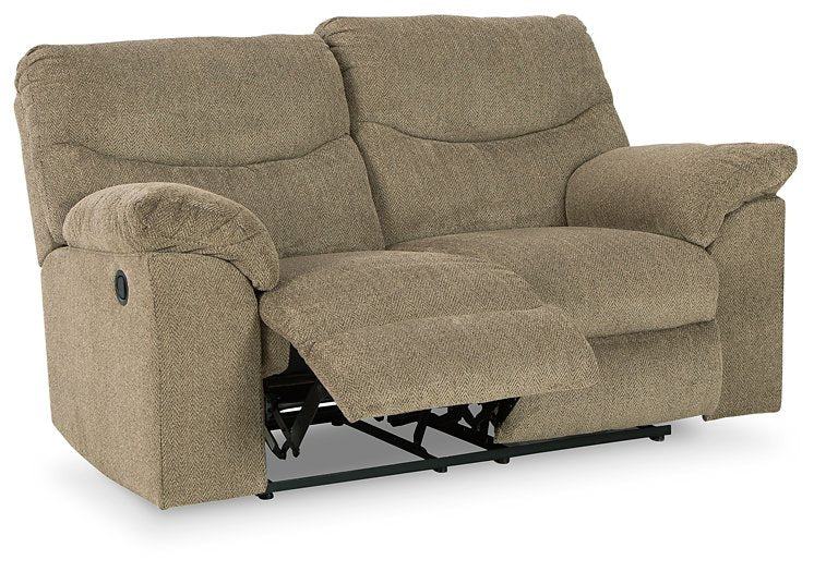 Alphons Reclining Loveseat - World Furniture Gallery (Newark, CA)