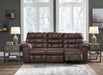 Derwin Reclining Sofa with Drop Down Table - World Furniture Gallery (Newark, CA)