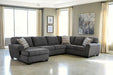 Ambee 3-Piece Sectional with Chaise - World Furniture Gallery (Newark, CA)