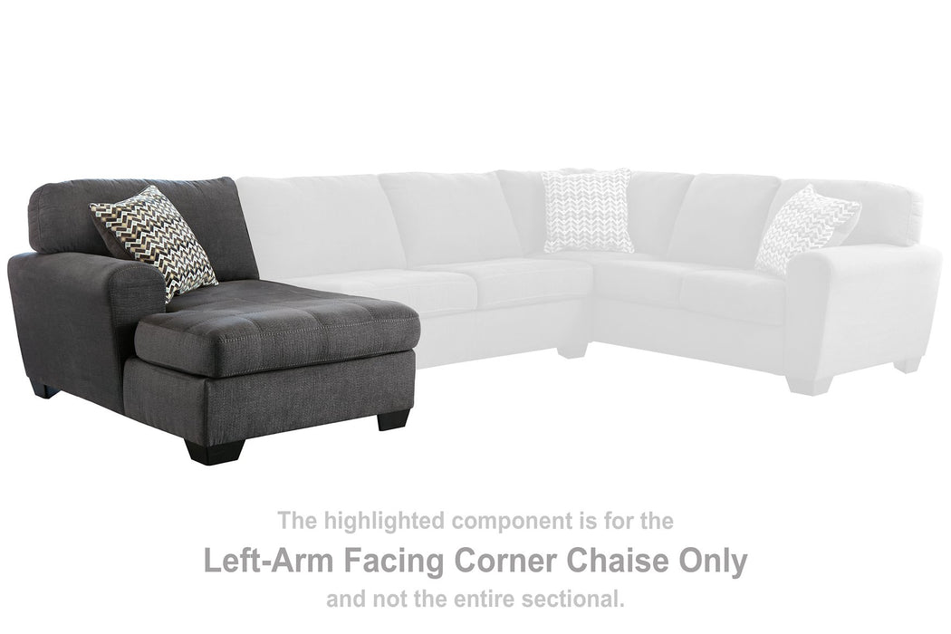 Ambee 3-Piece Sectional with Chaise - World Furniture Gallery (Newark, CA)