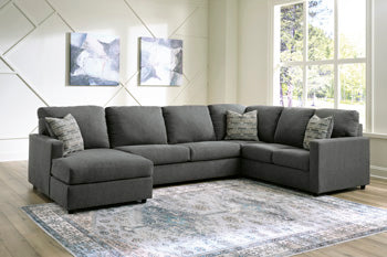 Edenfield 3-Piece Sectional with Chaise - World Furniture Gallery (Newark, CA)