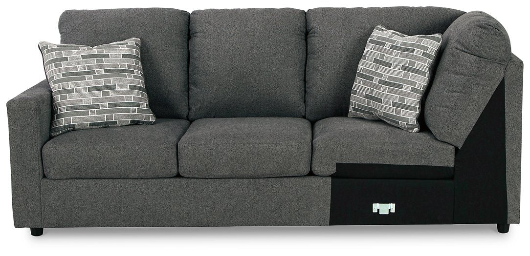 Edenfield 3-Piece Sectional with Chaise - World Furniture Gallery (Newark, CA)