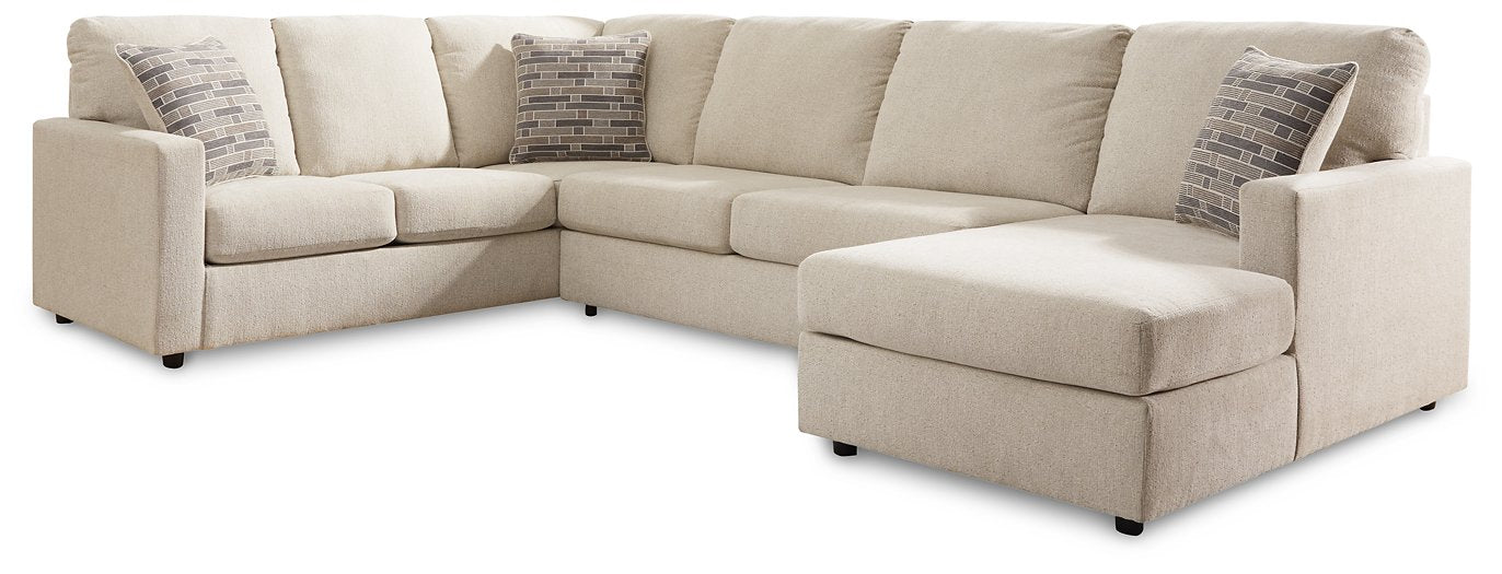 Edenfield 3-Piece Sectional with Chaise - World Furniture Gallery (Newark, CA)