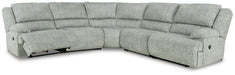 McClelland Reclining Sectional - World Furniture Gallery (Newark, CA)