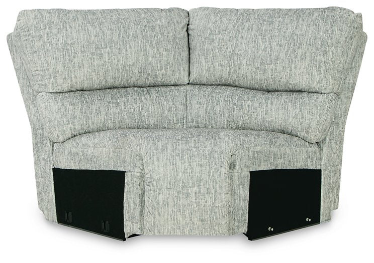 McClelland Reclining Sectional - World Furniture Gallery (Newark, CA)