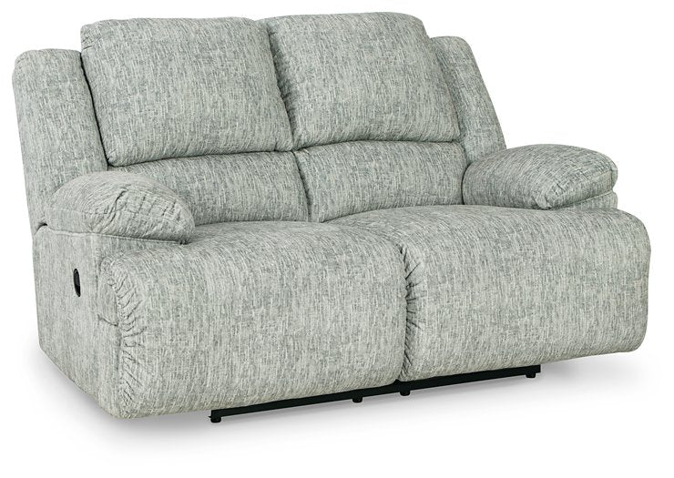 McClelland Reclining Loveseat - World Furniture Gallery (Newark, CA)