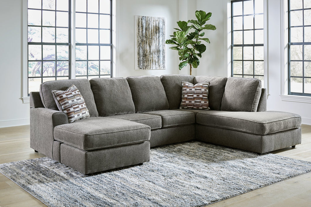 O'Phannon 2-Piece Sectional with Chaise - World Furniture Gallery (Newark, CA)