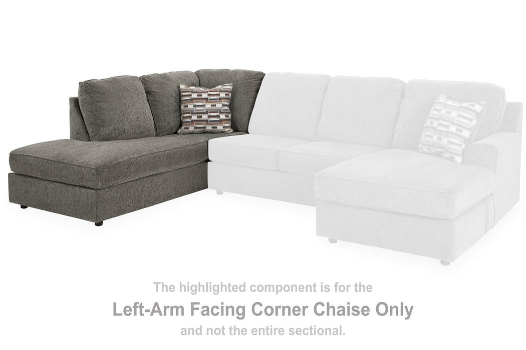 O'Phannon 2-Piece Sectional with Chaise - World Furniture Gallery (Newark, CA)