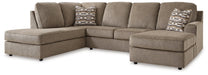 O'Phannon 2-Piece Sectional with Chaise - World Furniture Gallery (Newark, CA)