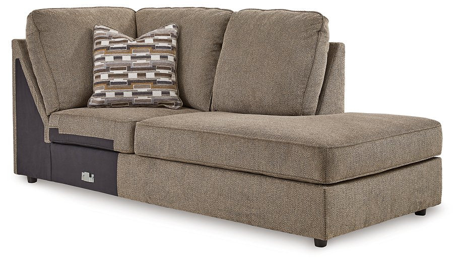 O'Phannon 2-Piece Sectional with Chaise - World Furniture Gallery (Newark, CA)