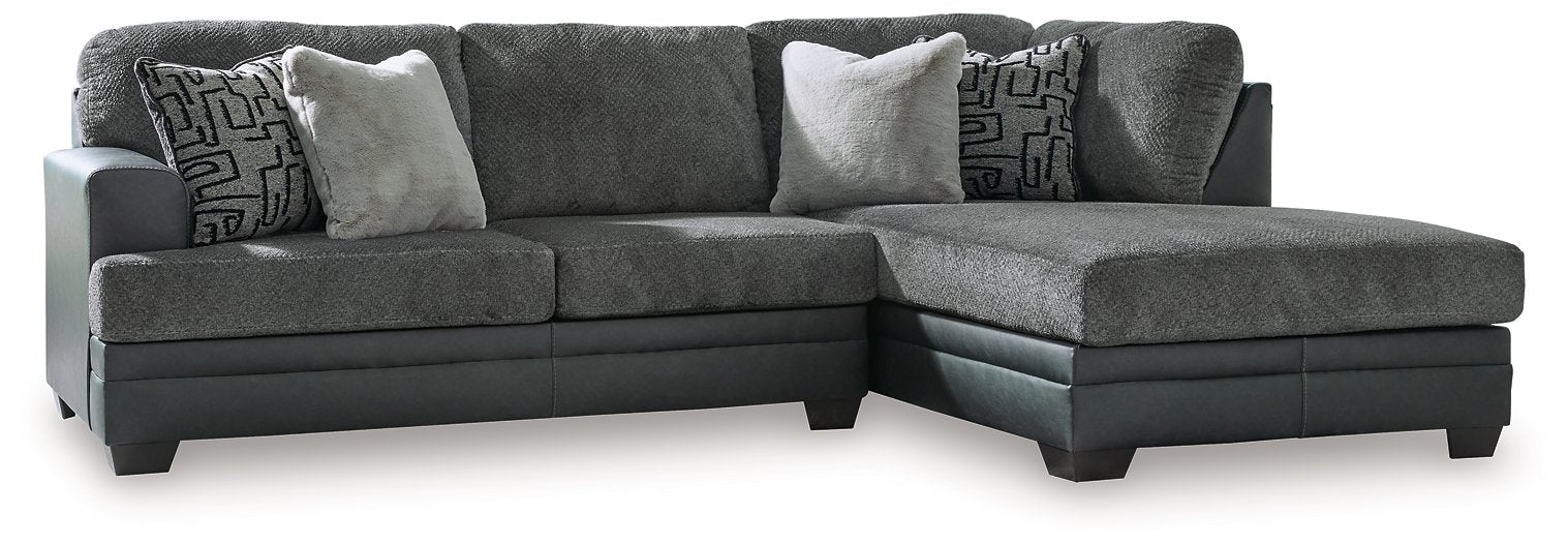 Brixley Pier Sectional with Chaise - World Furniture Gallery (Newark, CA)