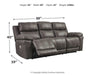 Erlangen Power Reclining Sofa - World Furniture Gallery (Newark, CA)