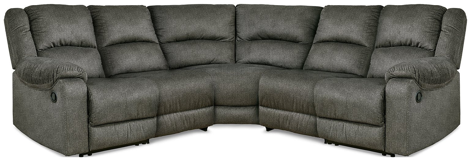 Benlocke Reclining Sectional - World Furniture Gallery (Newark, CA)