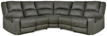 Benlocke Reclining Sectional - World Furniture Gallery (Newark, CA)