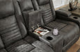 Soundcheck Power Reclining Loveseat with Console - World Furniture Gallery (Newark, CA)