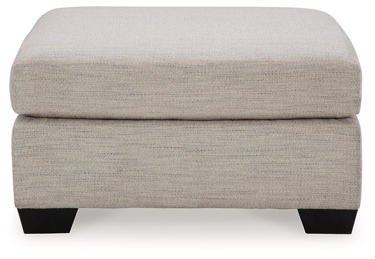 Mahoney Oversized Accent Ottoman - World Furniture Gallery (Newark, CA)