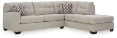 Mahoney 2-Piece Sectional with Chaise - World Furniture Gallery (Newark, CA)