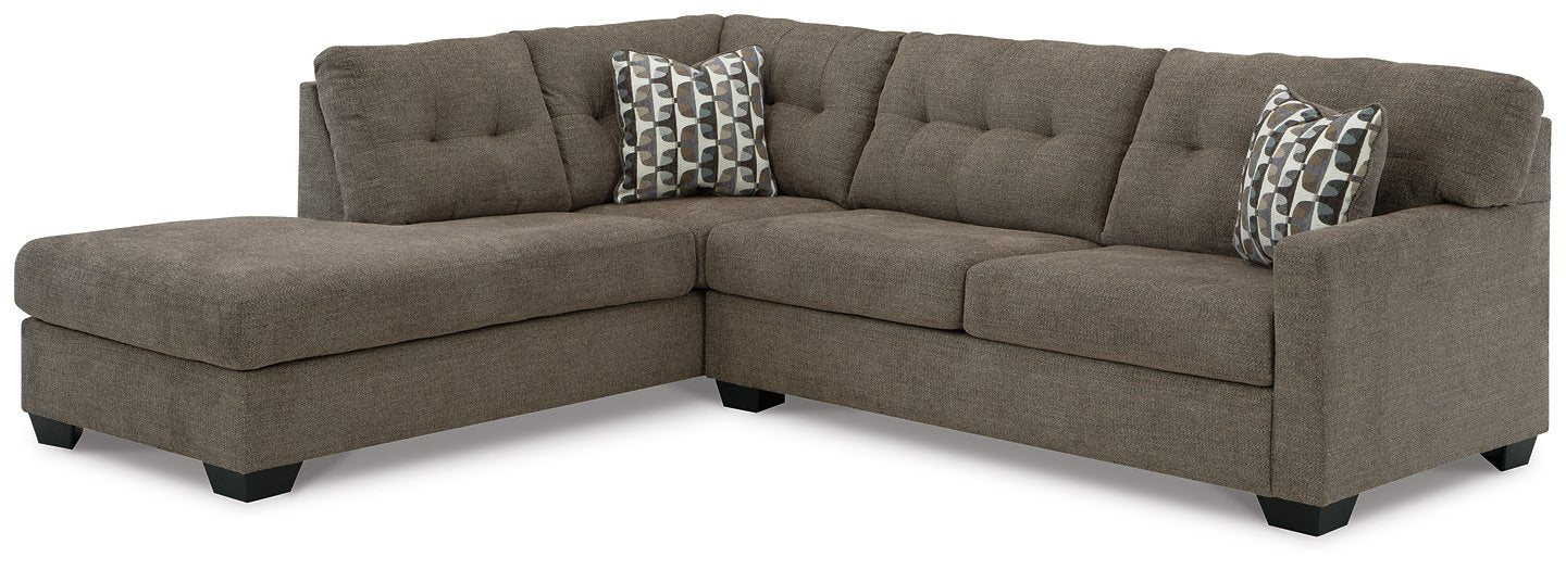 Mahoney 2-Piece Sectional with Chaise - World Furniture Gallery (Newark, CA)