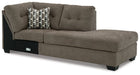 Mahoney 2-Piece Sleeper Sectional with Chaise - World Furniture Gallery (Newark, CA)