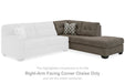 Mahoney 2-Piece Sleeper Sectional with Chaise - World Furniture Gallery (Newark, CA)