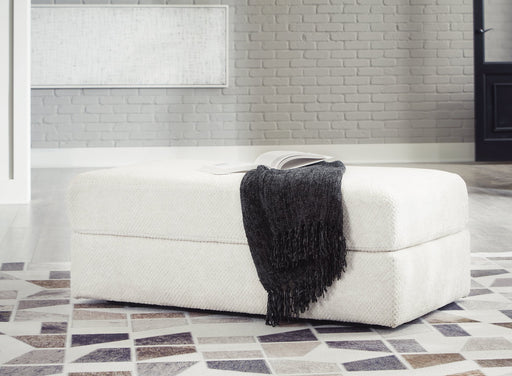 Karinne Oversized Accent Ottoman - World Furniture Gallery (Newark, CA)