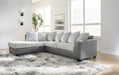 Clairette Court Sectional with Chaise - World Furniture Gallery (Newark, CA)