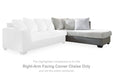 Clairette Court Sectional with Chaise - World Furniture Gallery (Newark, CA)