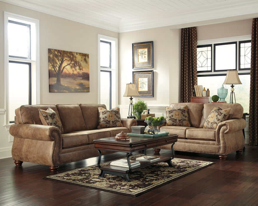 Larkinhurst Living Room Set - World Furniture Gallery (Newark, CA)