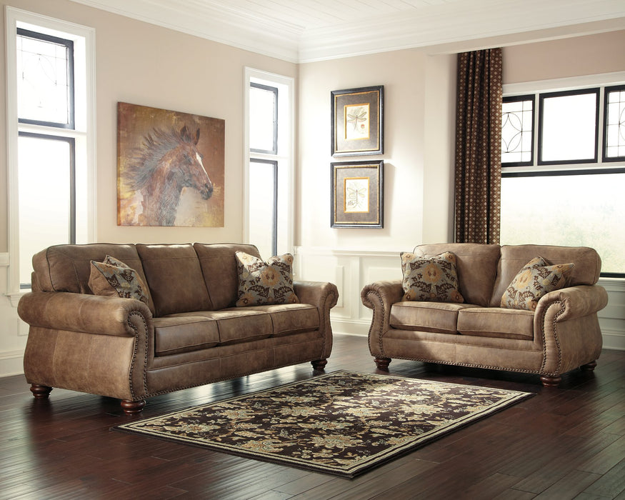 Larkinhurst Living Room Set - World Furniture Gallery (Newark, CA)