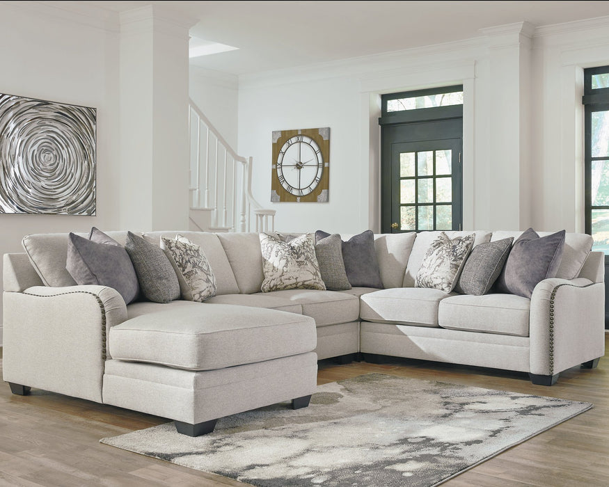 Dellara Sectional with Chaise - World Furniture Gallery (Newark, CA)