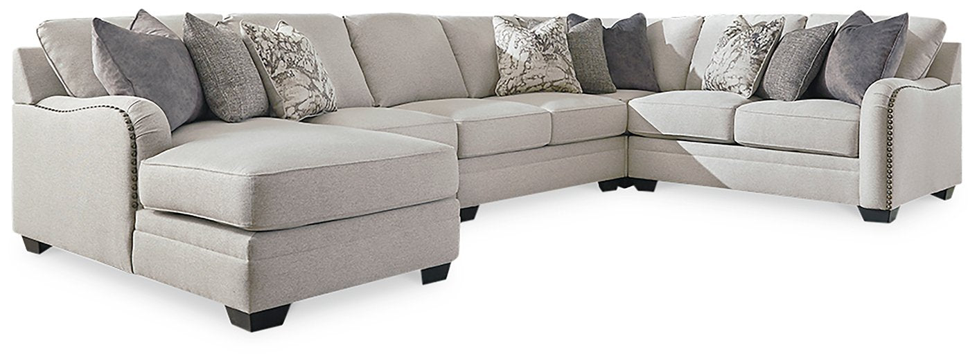 Dellara Sectional with Chaise - World Furniture Gallery (Newark, CA)