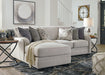 Dellara Sectional with Chaise - World Furniture Gallery (Newark, CA)