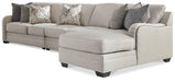 Dellara Sectional with Chaise - World Furniture Gallery (Newark, CA)