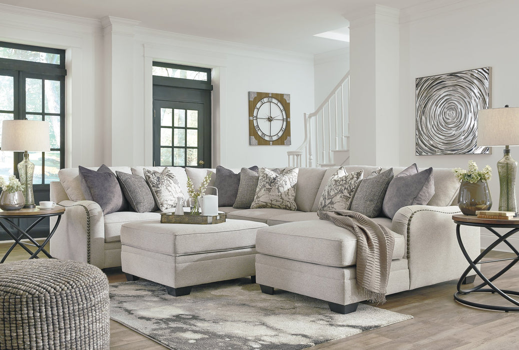 Dellara Sectional with Chaise - World Furniture Gallery (Newark, CA)