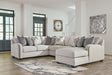 Dellara Sectional with Chaise - World Furniture Gallery (Newark, CA)