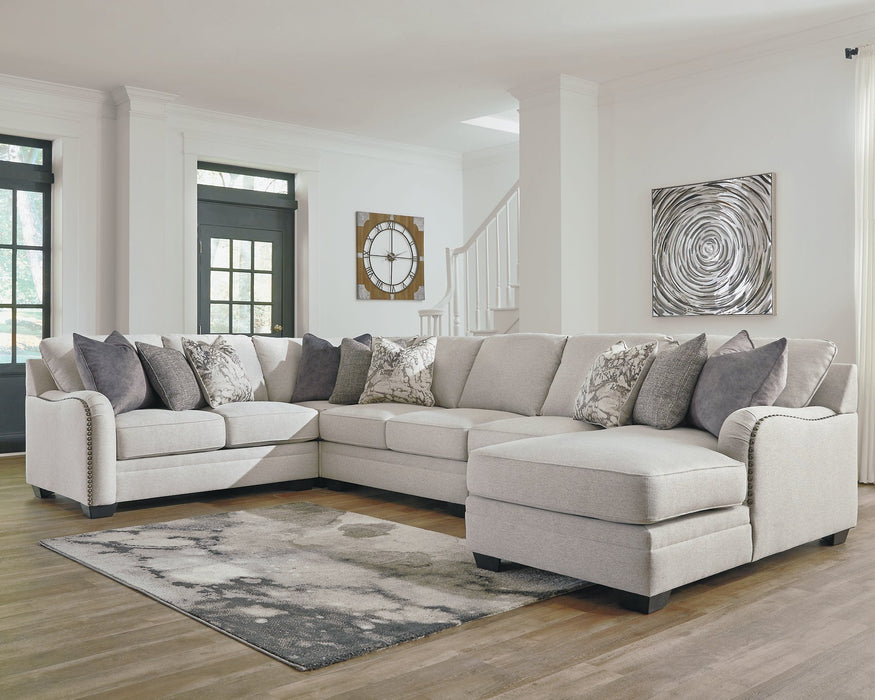 Dellara Sectional with Chaise - World Furniture Gallery (Newark, CA)