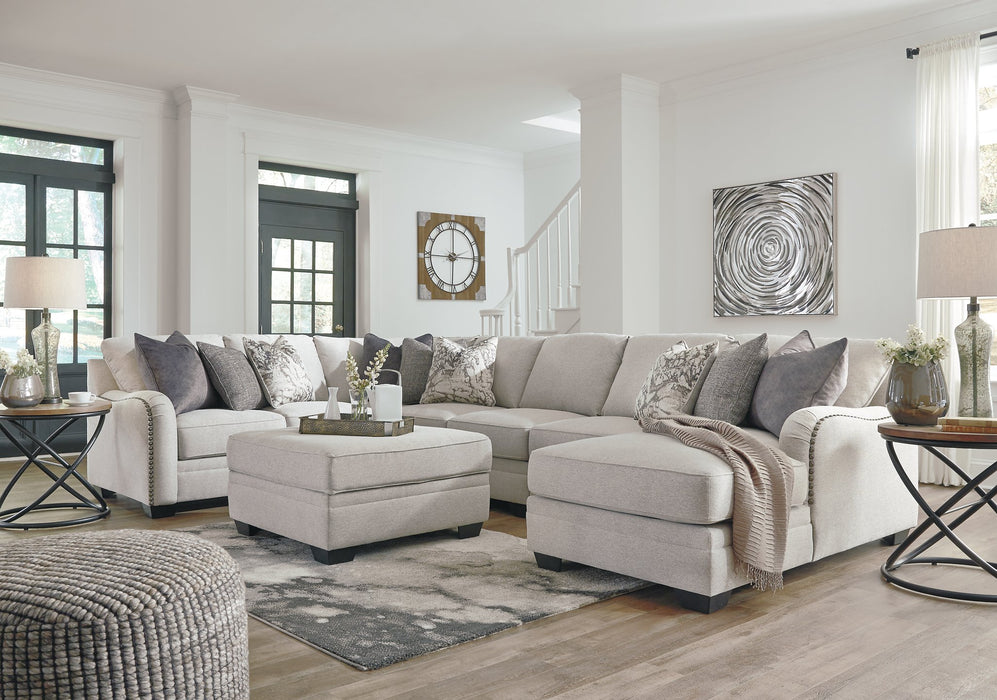 Dellara Sectional with Chaise - World Furniture Gallery (Newark, CA)